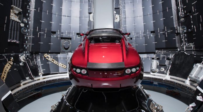 tesla car spacex outerspace rocket musk